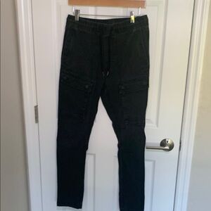 H&M skinny fit cotton jogger cargo pants size small